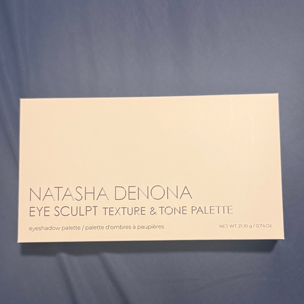 Dramatic! Natasha Denona Eye Sculpt Texture Palette